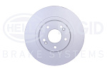 8DD355125121 BEHR Тормозной диск с покрытием PRO, передняя ось