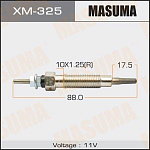 XM325 MASUMA Свеча накаливания