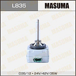 L835 MASUMA Лампа газоразрядная. Лампа XENON MASUMA COOL WHITE GRADE D3S 6000K 35W