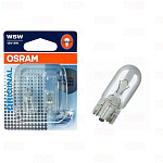 282502B OSRAM Лампа W5W (5W) W2,1x9,5d Original блистер 2шт 12V 2825-02B 4050300925684