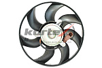 KFD083 KORTEX Вентилятор радиатора VW GOLF 5/PASSAT 05-/TOURAN KFD083