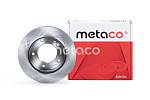 3050219 METACO Диск тормозной передний вентилируемый
