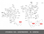 GSPH349 ONNURI Накладка на педаль тормоза HYUNDAI: SANTAMO 98-