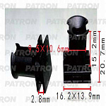 P370335 PATRON Фиксатор пластиковый