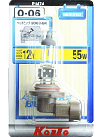 P0474 KOITO Лампа галогенная 9006 (HB4) 12V 55W (уп. 1 шт.)
