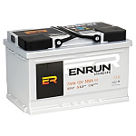 ES750 ENRUN Аккумулятор ENRUN Standard 75 А/ч обратная R+ L3 278х175х190 EN760 А