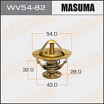 WV5482 MASUMA Термостат [82°C]