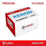 00035LXSP LEDO Комплект ксенона H3 5000K LEDO Premium (AC/12V).