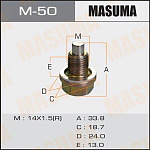 M50 MASUMA Болт слива масла. MAZDA FAMILIA ASTINA 1989-1994 (B5)