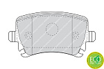 FDB1636 FERODO Колодки тормозные дисковые