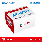 00114LXS LEDO Комплект ксенона H11 4300K 12V