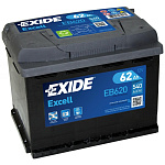 EB620 EXIDE Аккумуляторная батарея EXCELL [12V 62Ah 540A B13]