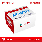 00115LXSP LEDO Комплект ксенона H11 5000K LEDO Premium (AC/12V)
