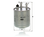 WK9181 MANN Фильтр топливный