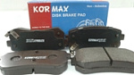 KBP030 KORMAX Колодки тормозные, задние (с антискрипной пластиной) D11195M
