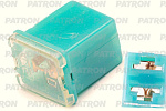 PFS180 PATRON Предохранитель блистер 1шт PAL LOW PROFILE Fuse 20A голубой 16x12x10mm