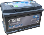 EA722 EXIDE Аккумуляторная батарея PREMIUM [12V 72Ah 720A B13]