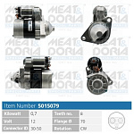 5015079 MEAT & DORIA Стартер 12V 0 7KW Nissan Micra II Note (E11)