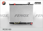 RC00180 FENOX Радиатор охлаждения паяный, 638x470x26