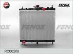 RC00208 FENOX Радиатор охлаждения NISSAN Micra, Note / RENAULT Clio AC-