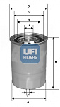 2433900 UFI Фильтр топливный
