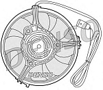 DER02001 DENSO Вентилятор охлаждения двигателя
