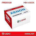 90064LXSP LEDO Комплект ксенона HB4 4300K LEDO Premium (AC/12V).