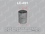 LC491 LYNXAUTO Фильтр масляный