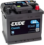 EC440 EXIDE аккумуляторная батарея! 19.5/17.9 евро 44Ah 360A 207/175/190\