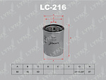 LC216 LYNXAUTO ФИЛЬТР МАСЛЯНЫЙ NISSAN MICRA 1.0-1.4 92-/NOTE 1.4 06/PRIMERA(P10) 2.0 90-96