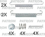 PSRK0225 PATRON Комплект монтажный тормозных колодок барабанных KIA: CEED (ED) 06-, CEED (ED) 07- HYUNDAI: IX35 10-