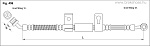 FT0831 K&K Шланг тормозной передн прав KIA: Sorento (JC) 2.5 CRDi 12.06-