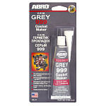 9AB42 ABRO Герметик прокладка (42,5 гр) серый 'ABRO' 999 силикон