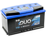 DUOP1103R DUO POWER аккумулятор DUO POWER 110 А/ч 950A обр. п. (352х175х190) 6СТ-110 LЗ (R)