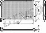 DRM02014 DENSO Радиатор системы охлаждения ДВС