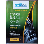 8809059407998 GT OIL Масло GT Hypoid GL-4 Plus, SAE 75W-90, API GL-4/GL-5, 4 л, (Корея)