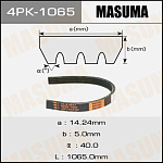 4PK1065 MASUMA Ремень поликлиновой