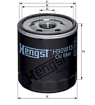 H90W13 HENGST Фильтр масляный HCV