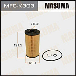 MFCK303 MASUMA MFC-K303_фильтр масляный  Hyundai Accent Getz I10 Matrix,KIA Ceed Cerato Pro Ceed Rio Pride 03