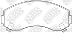 PN0433 NIBK Колодки тормозные KIA Bongo 3 (06-) (2.5/2.7) передние (4шт.) NIBK