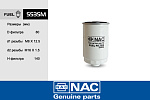 5535M NAC NAC Фильтр оч. топлива HYUNDAI: Sonata New EF