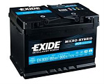 EK800 EXIDE Аккумуляторная батарея MICRO-HYBRID AGM NEW! [12V 80Ah 800A B13]