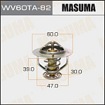 WV60TA82 MASUMA Термостат MASUMA WV60TA-82