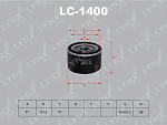 LC1400 LYNXAUTO Фильтр масляный LC-1400